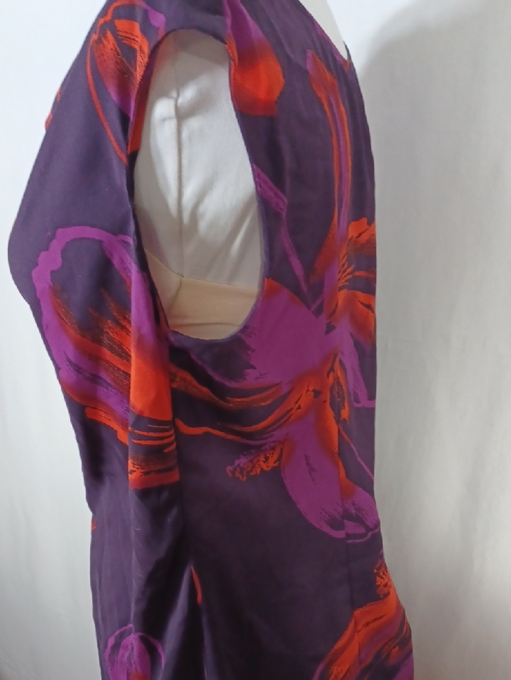 Worthington Purple Tank Top with Matching Skirt Subtle Red Accent NWT - Picture 7 of 15